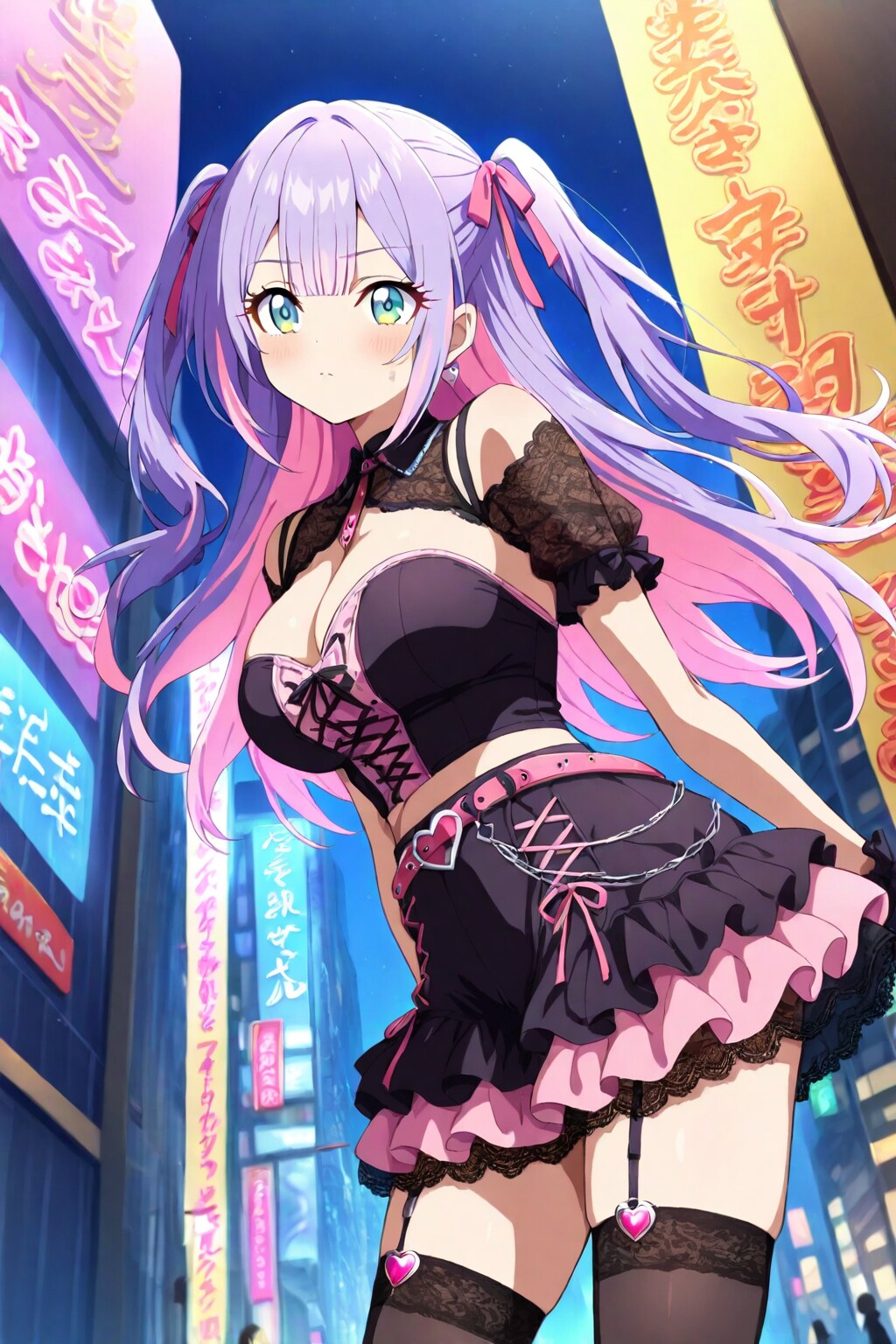 夏帆(かほ)と秘密のデート | の人気AIイラスト・グラビア