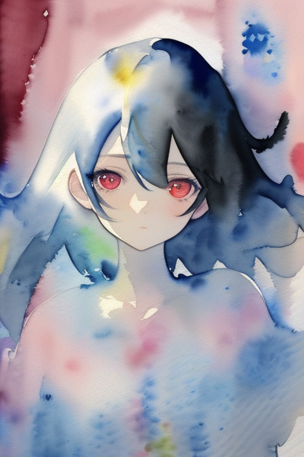 水彩画（風）
