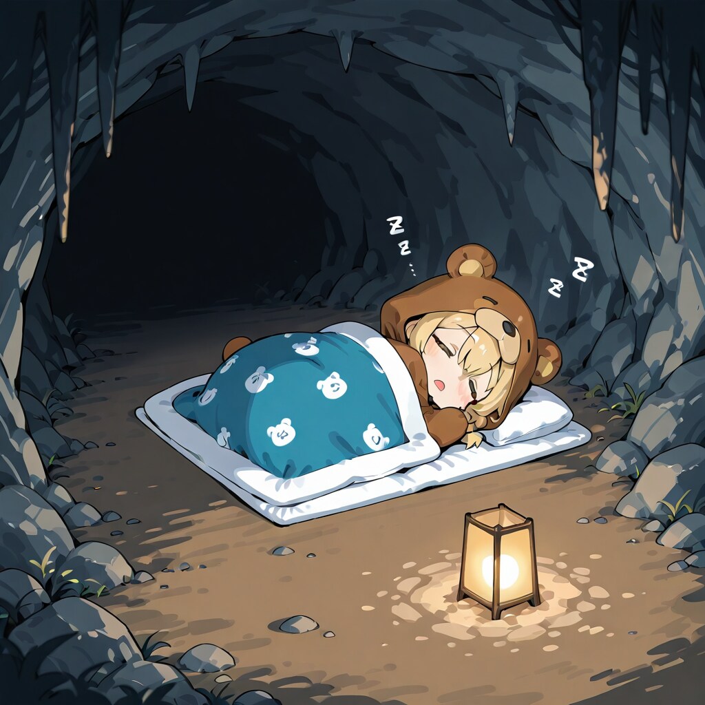 寝るベア | の人気AIイラスト・グラビア