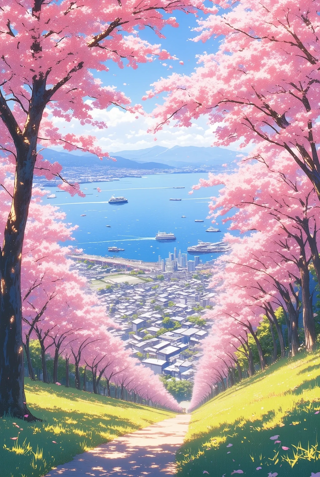 さくらの丘から