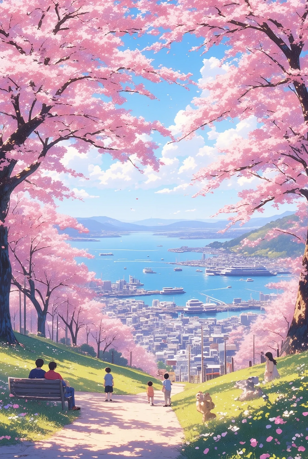 さくらの丘から