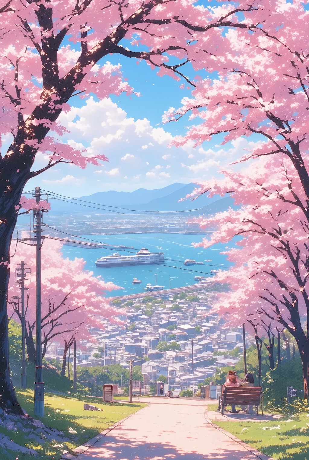 さくらの丘から