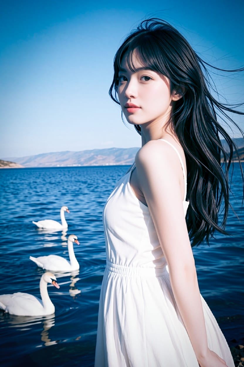 白鳥はかなしからずや | の人気AIイラスト・グラビア