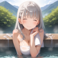 メイドさんの湯治 5枚目