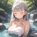 メイドさんの湯治 4枚目