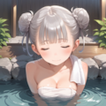 メイドさんの湯治 3枚目