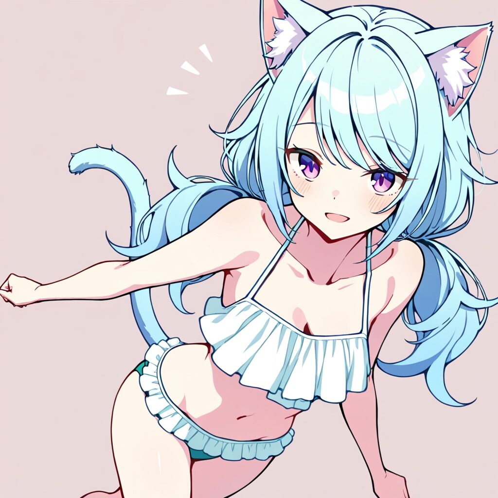 水曜日の水着🐱