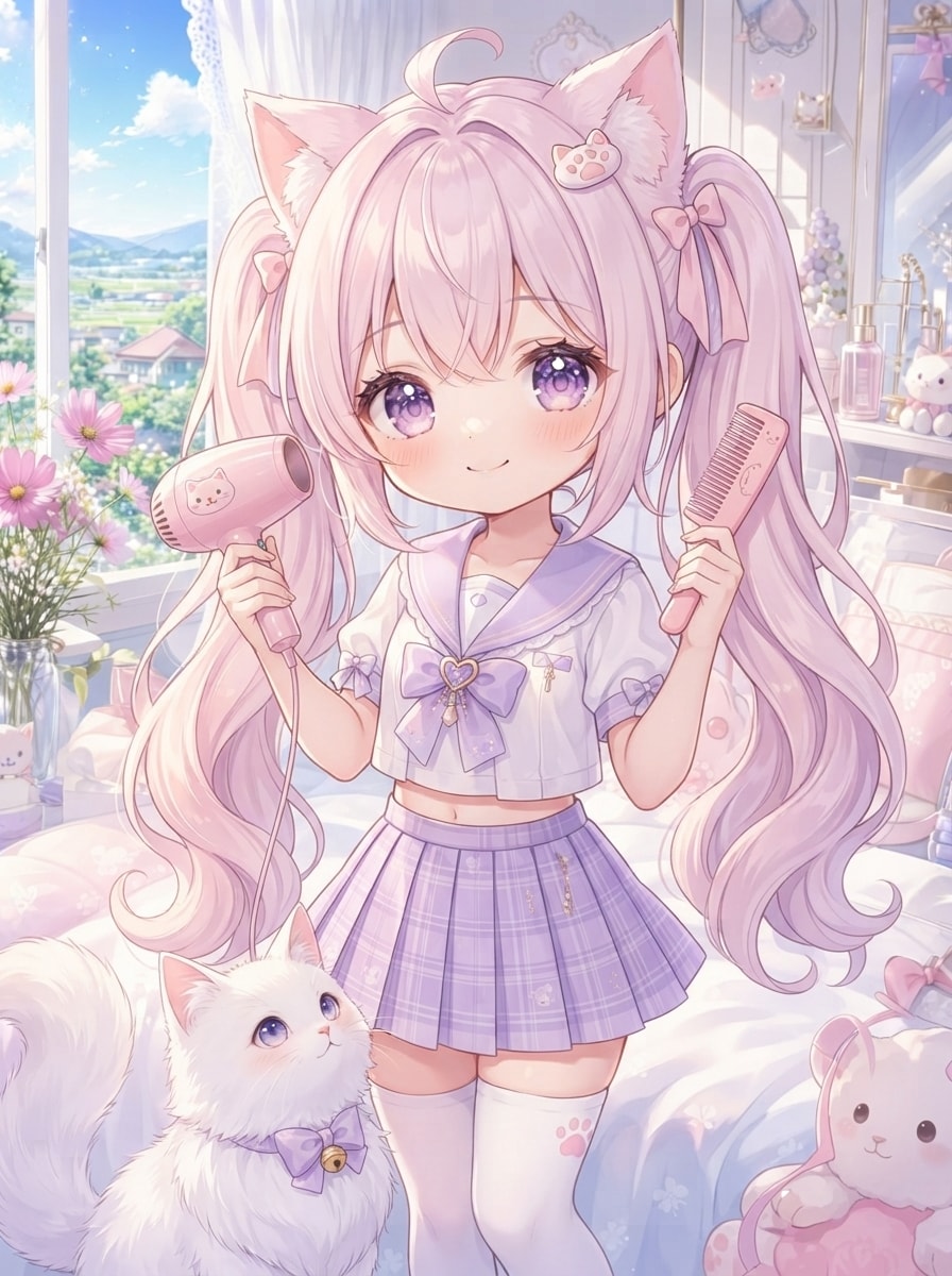 メイク | の人気AIイラスト・グラビア