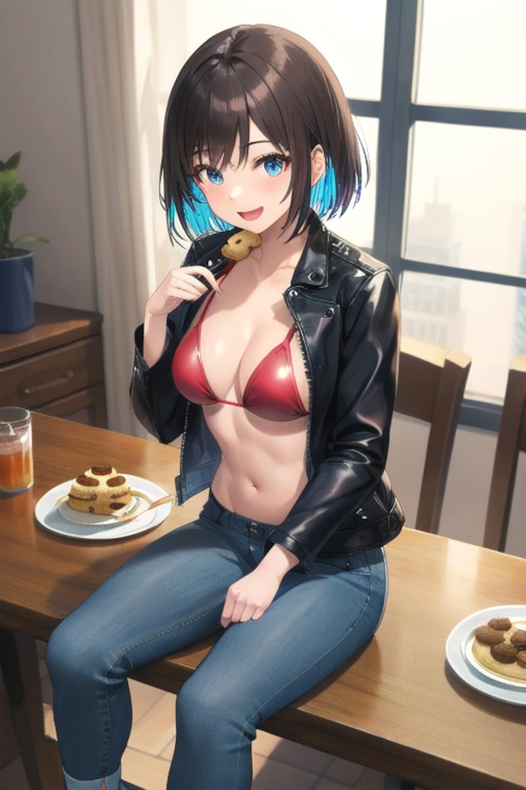 （…落ち着かないわ、コレ）