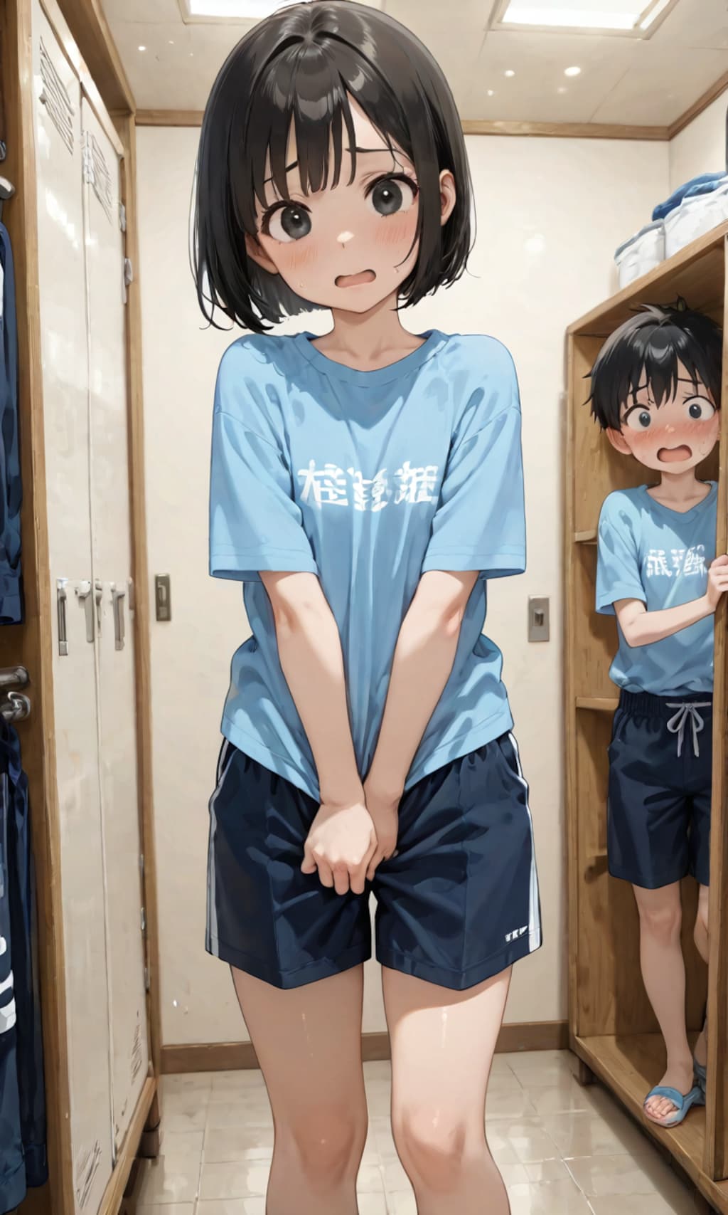 な、なんでもないんです！