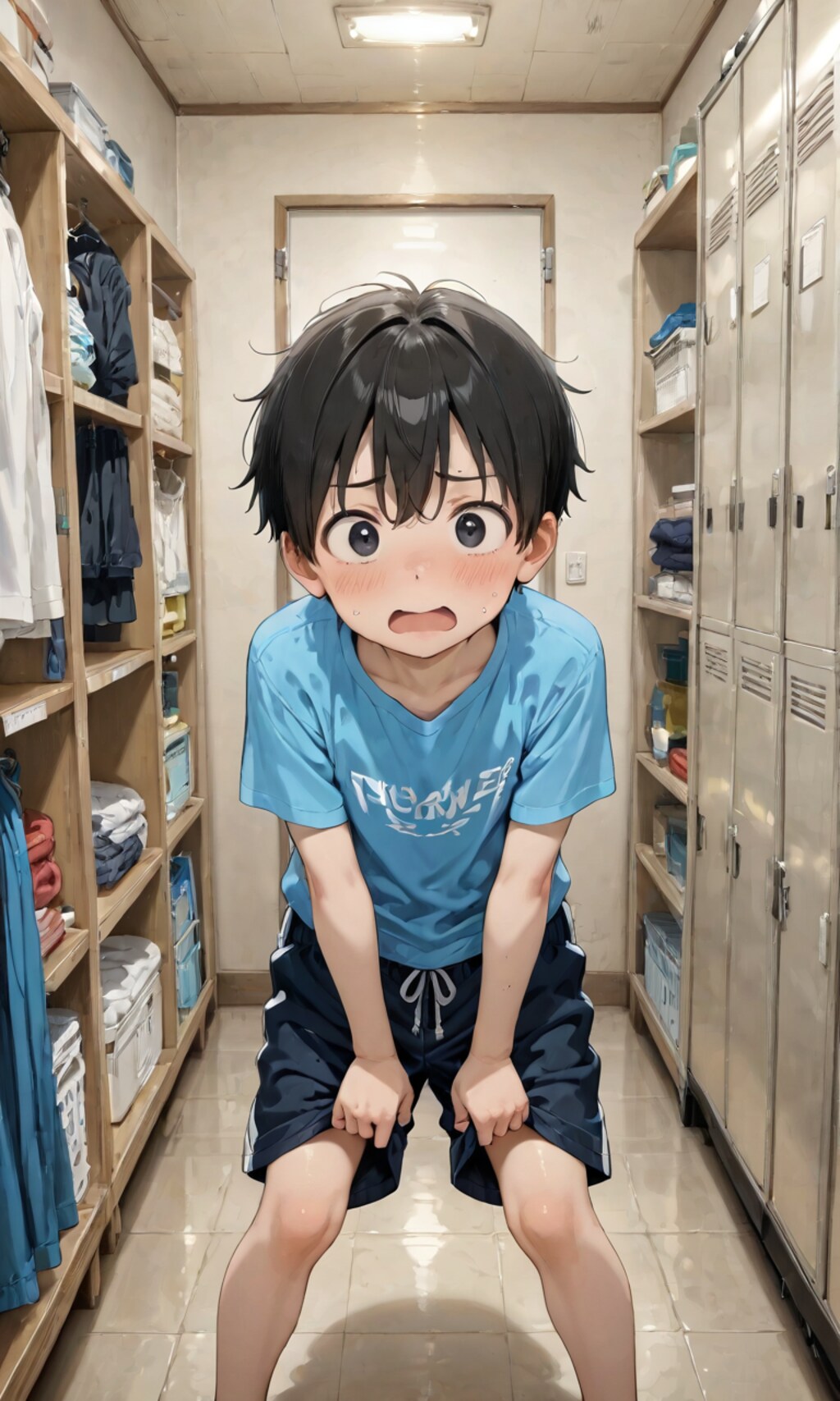 な、なんでもないんです！