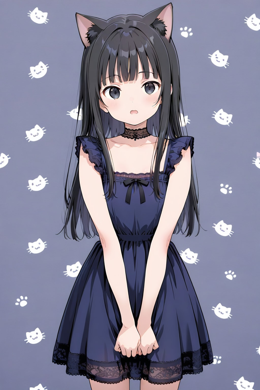 ネコ娘のクロちゃん🐈‍⬛✨再