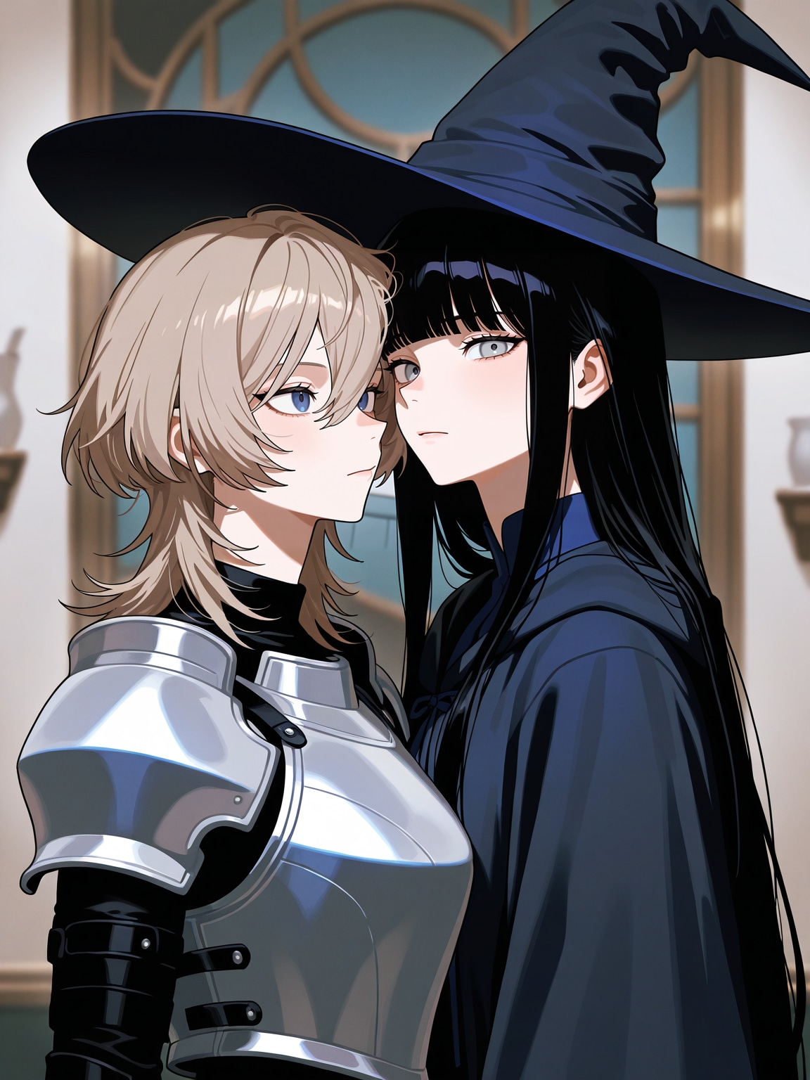 騎士と魔女 | の人気AIイラスト・グラビア