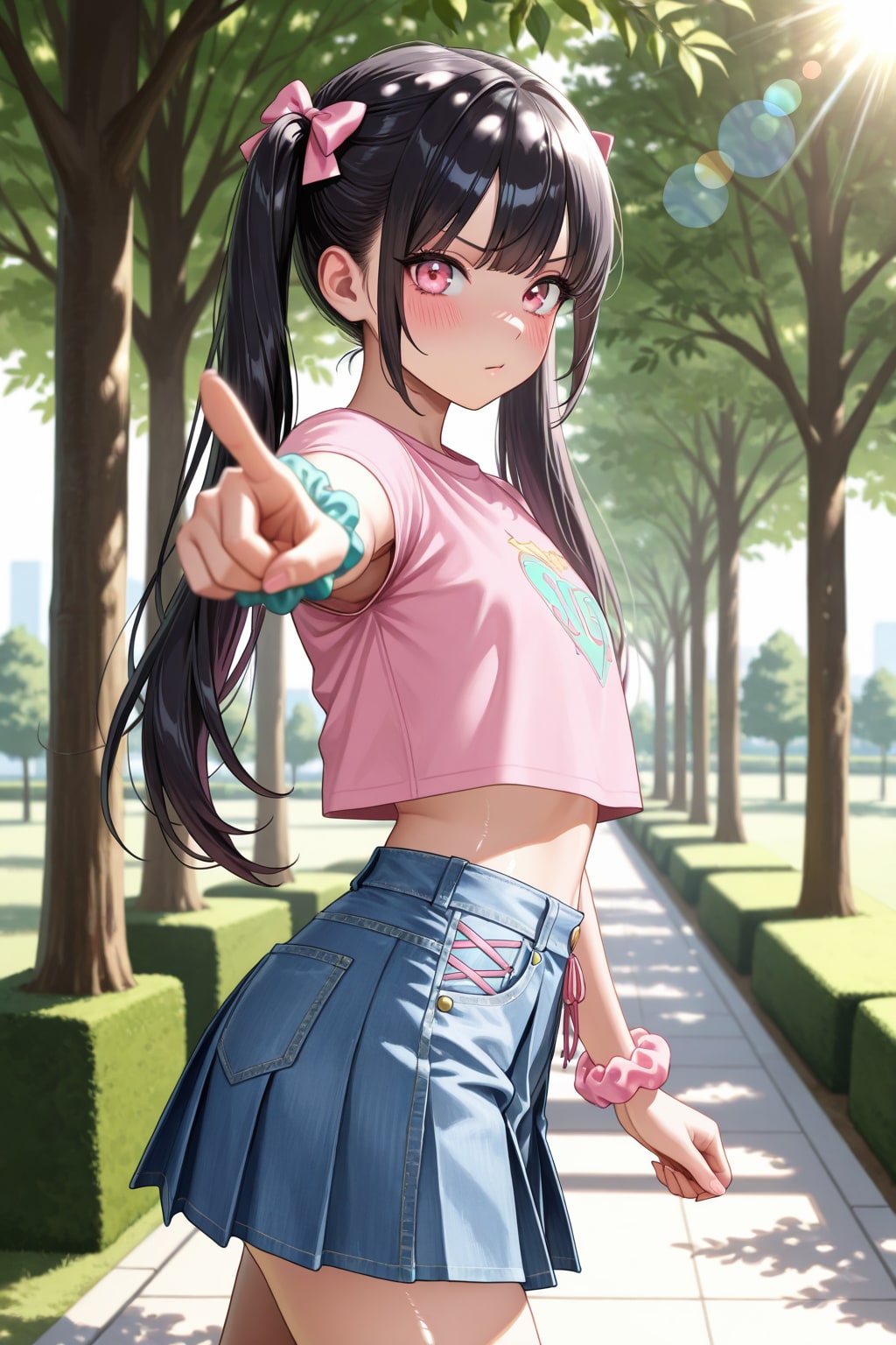 「この年でツインテールって恥ずかしいんだけど・・・」