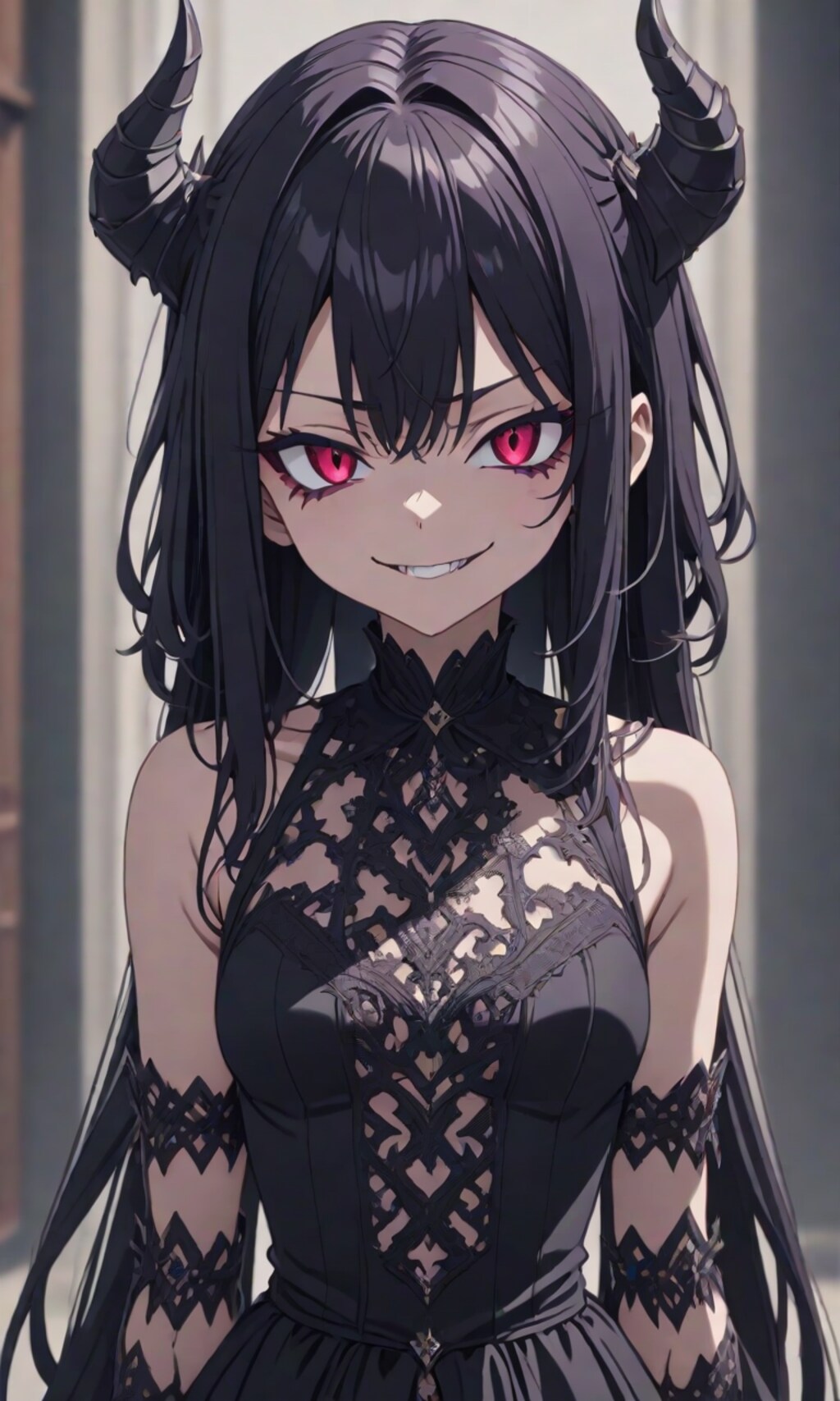 悪魔の笑顔