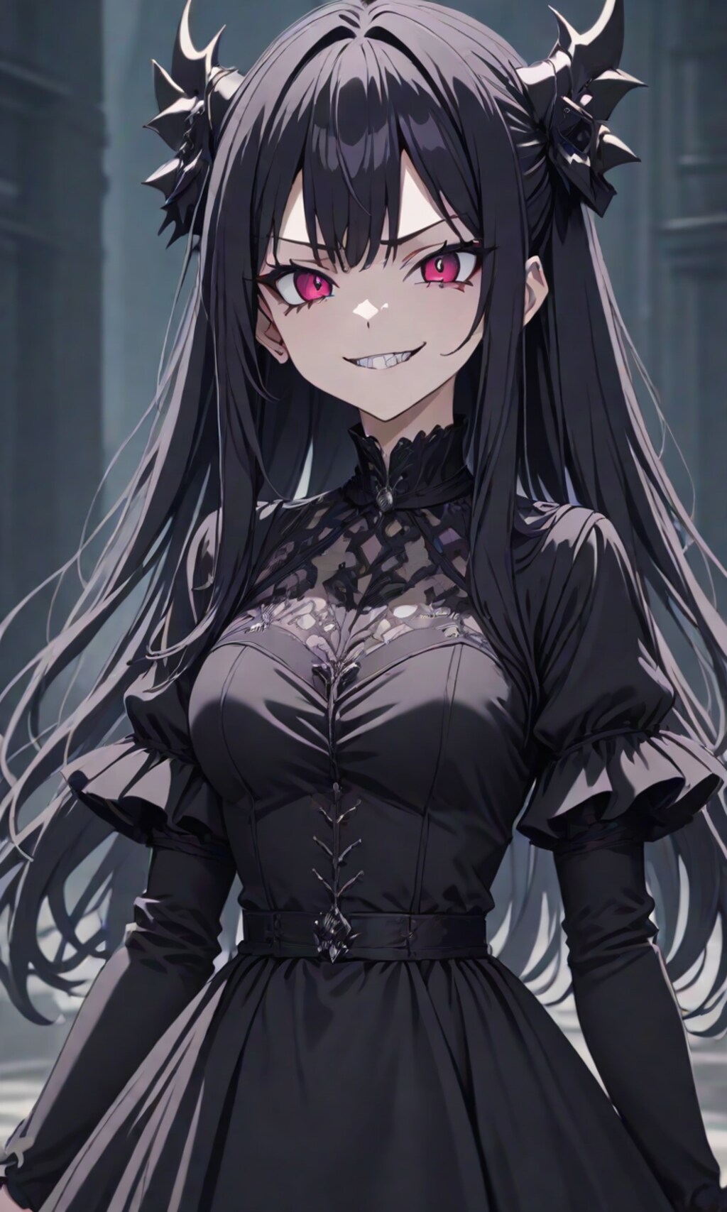悪魔の笑顔
