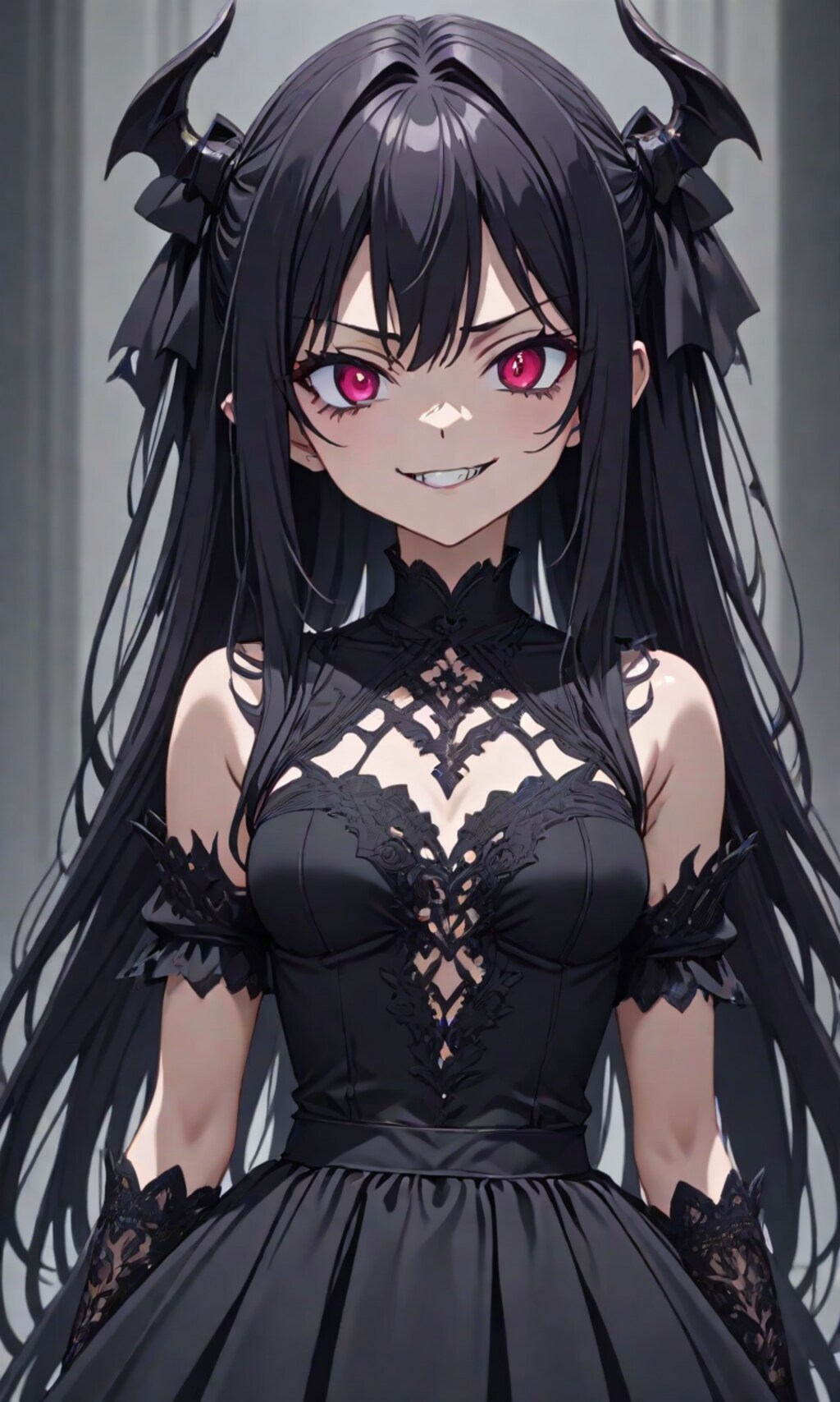 悪魔の笑顔