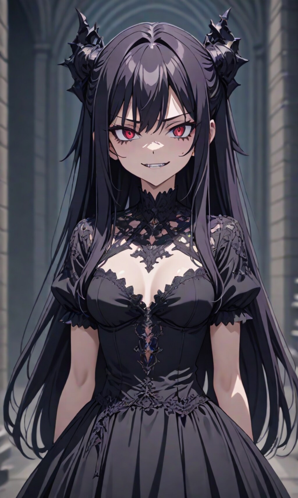 悪魔の笑顔