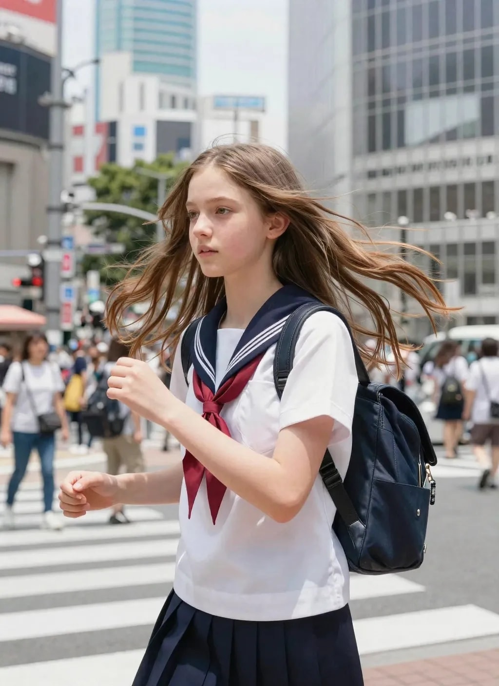 街で見つけたハーフっぽい子