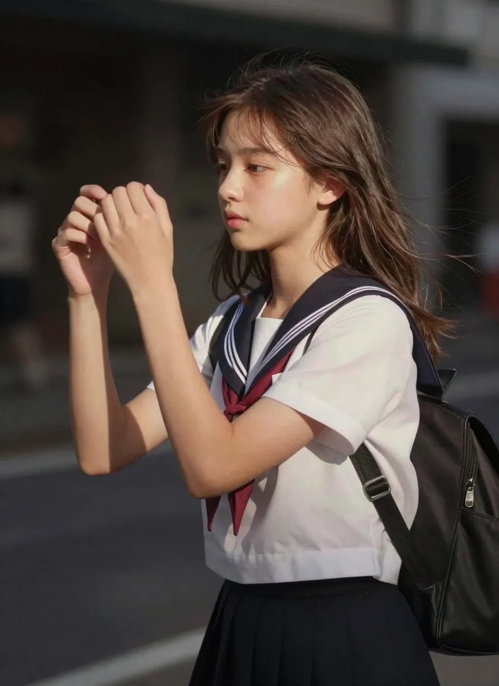 街で見つけたハーフっぽい子