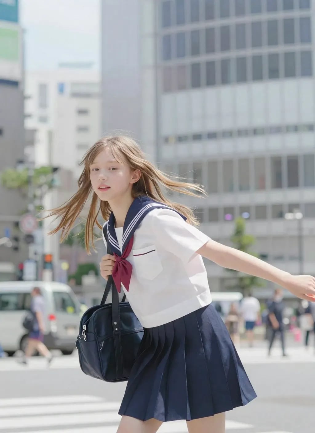 街で見つけたハーフっぽい子