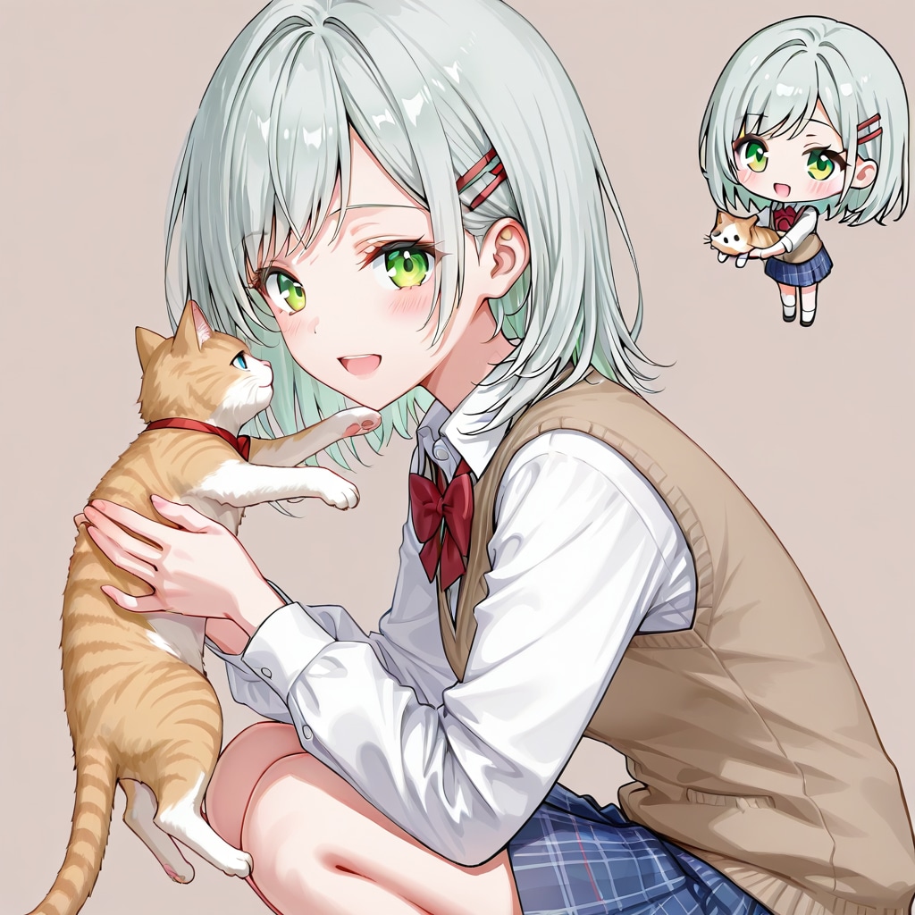 猫と真樹ちゃん