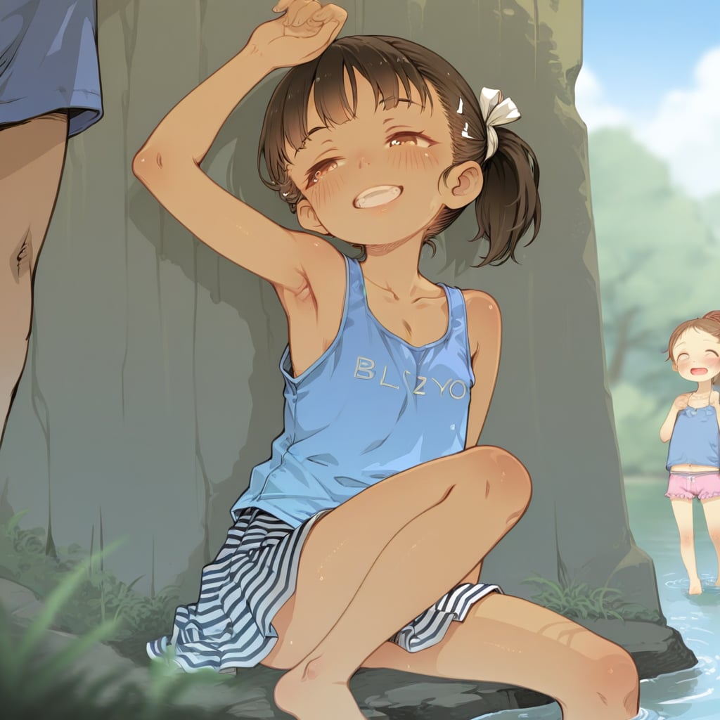 水遊び