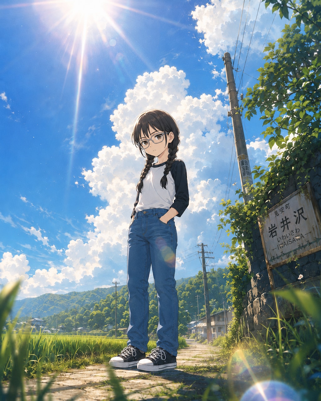 真夏の光線