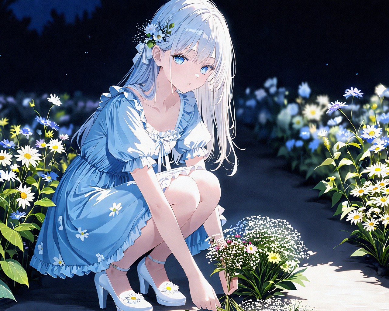 お花摘み
