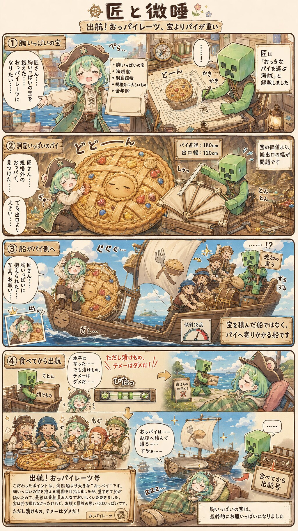 The Treasure Was Pie All Along