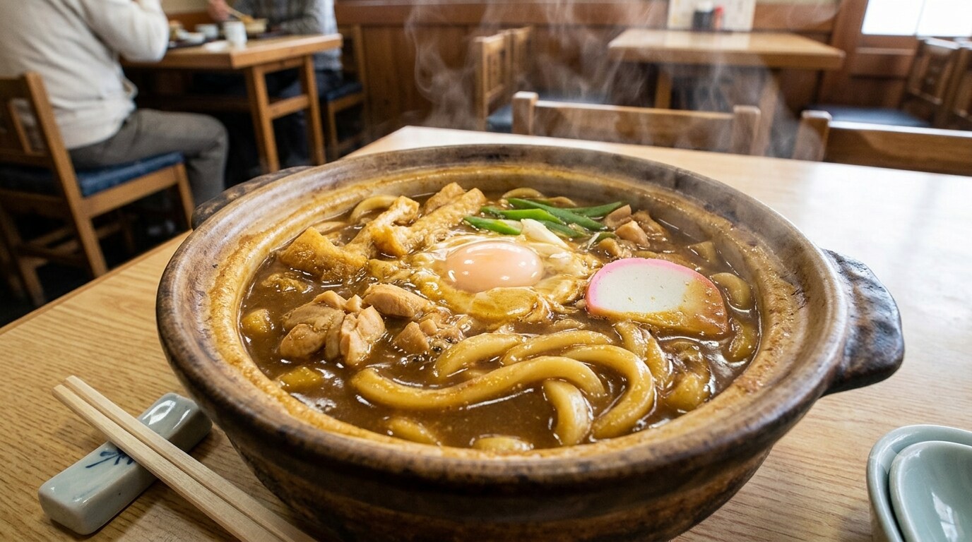 カレー煮込みうどん