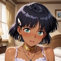 おち○ぽを抱えるナディア 3枚目