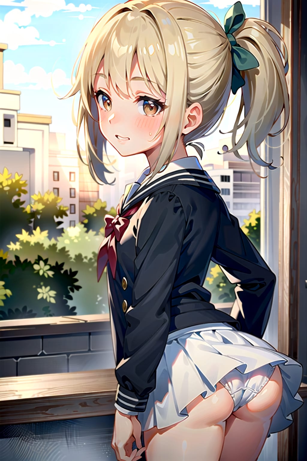 見せパン少女ちゃん③