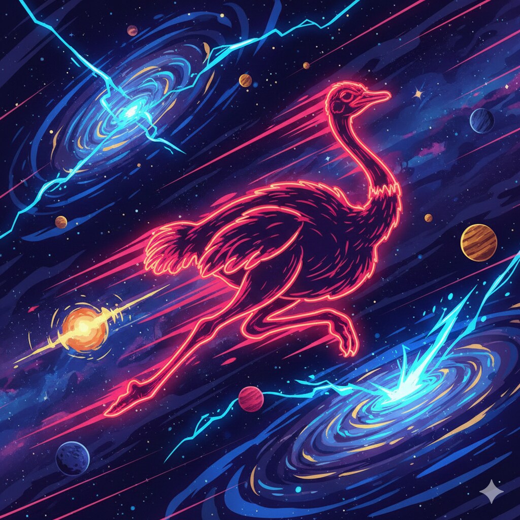 【鳥類の集い】宇宙を駆ける