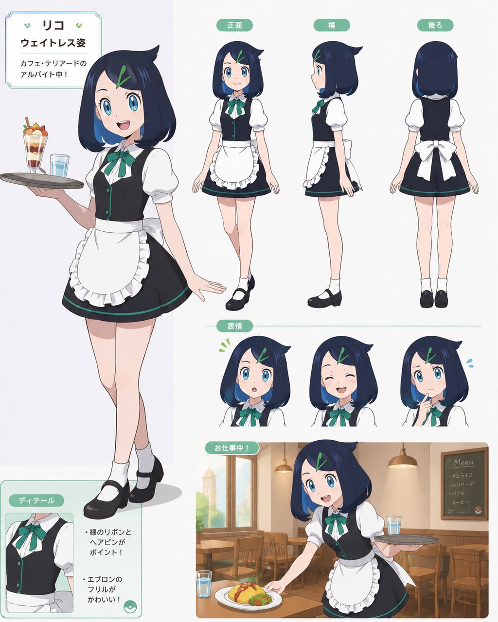 ウェイトレスのリコ