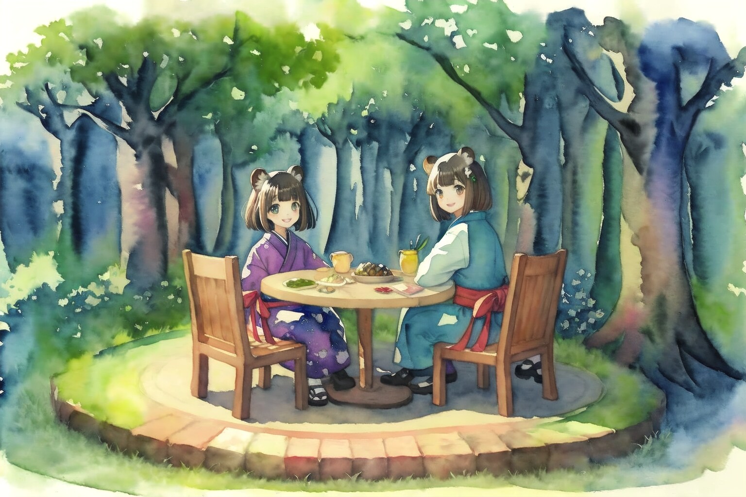 森の喫茶店
