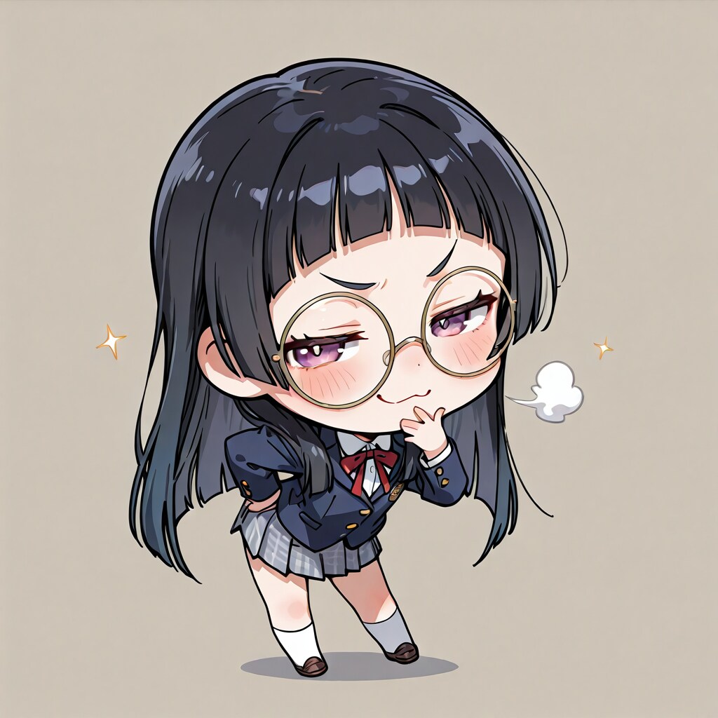 ちびぺたんこ委員長ちゃん2 | の人気AIイラスト・グラビア