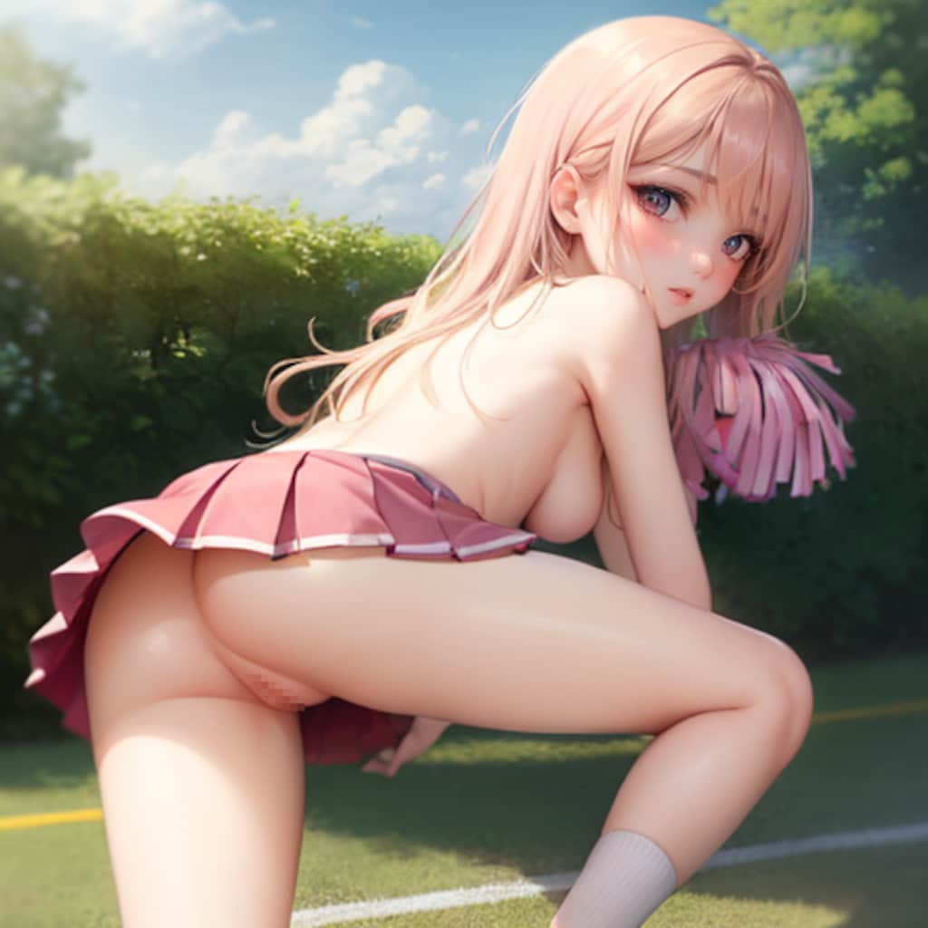 ノーパンなチアガール