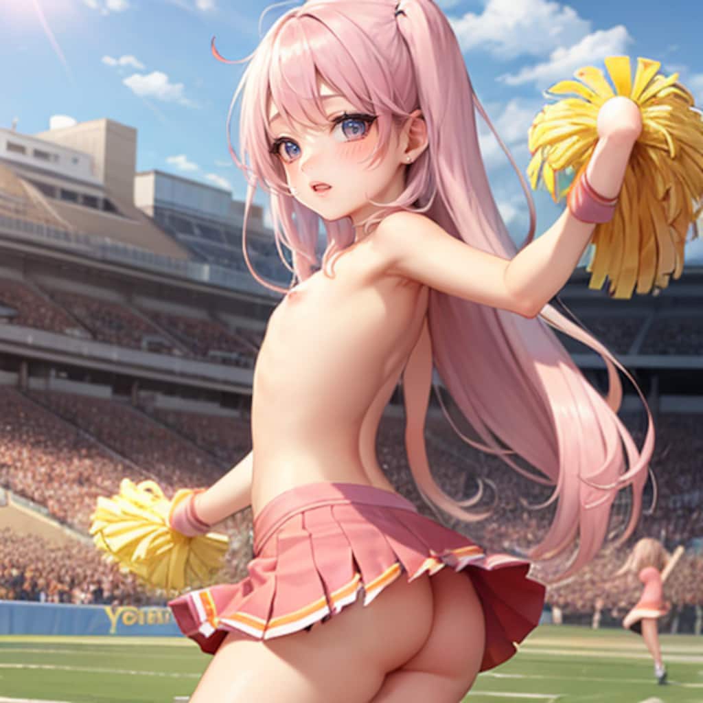 ノーパンなチアガール