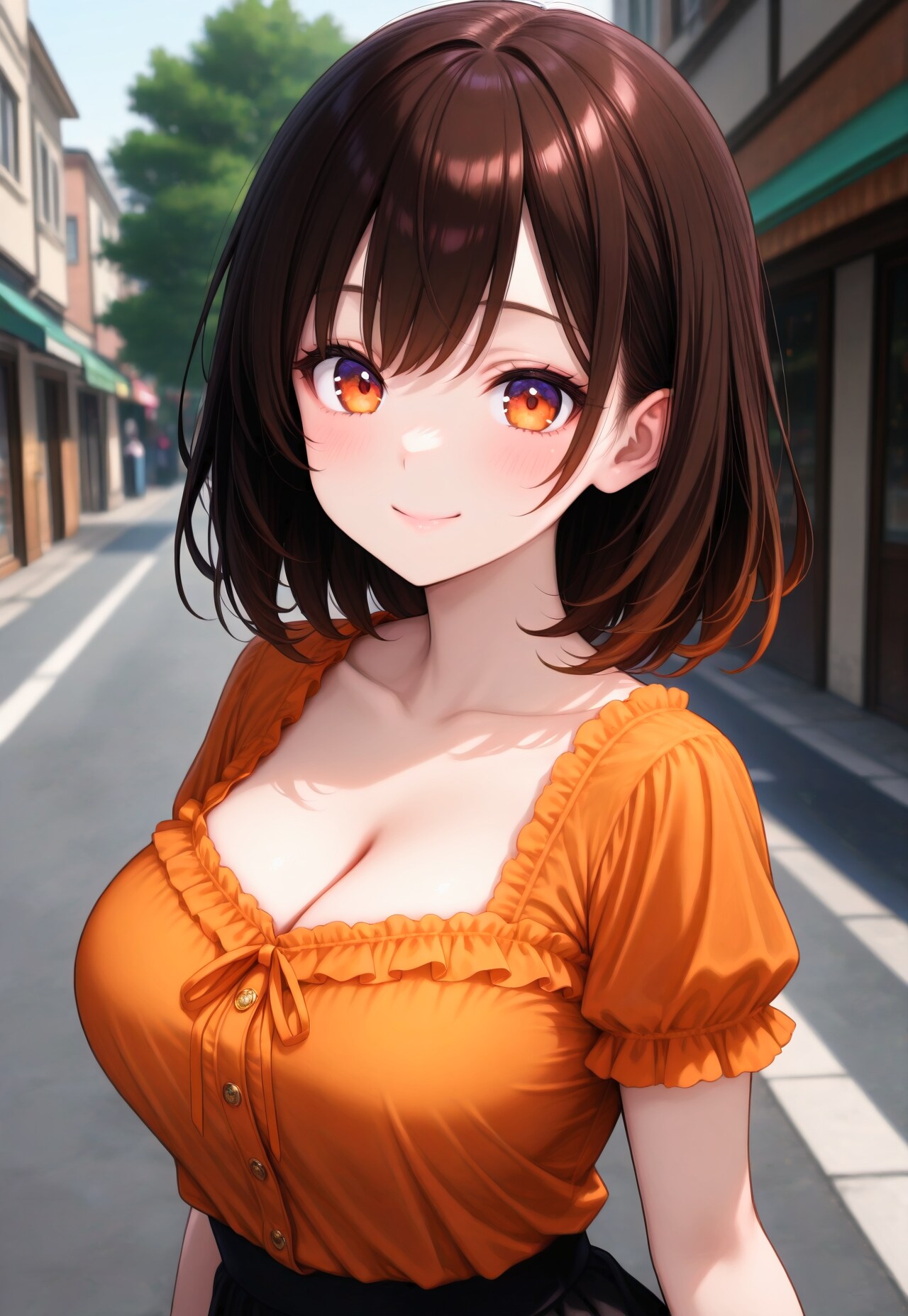 470（オレンジのブラウス）