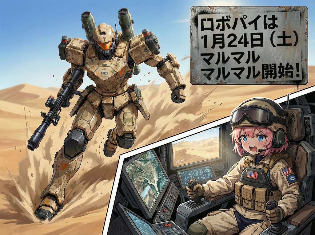 ロボパイ企画宣伝！