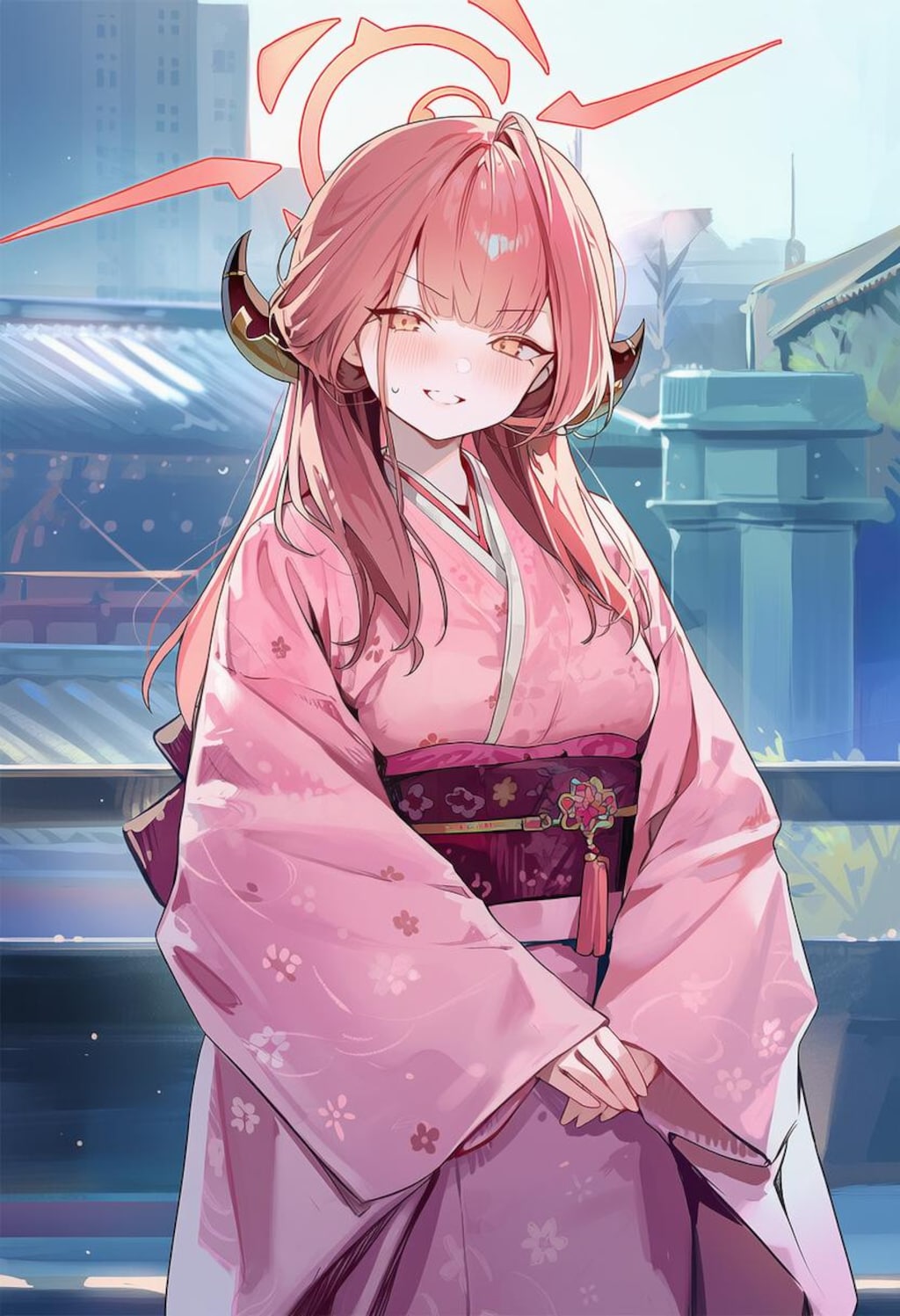 ブルーアーカイブ、アルの新年イラスト