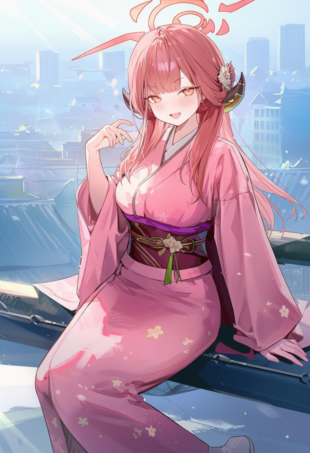 ブルーアーカイブ、アルの新年イラスト