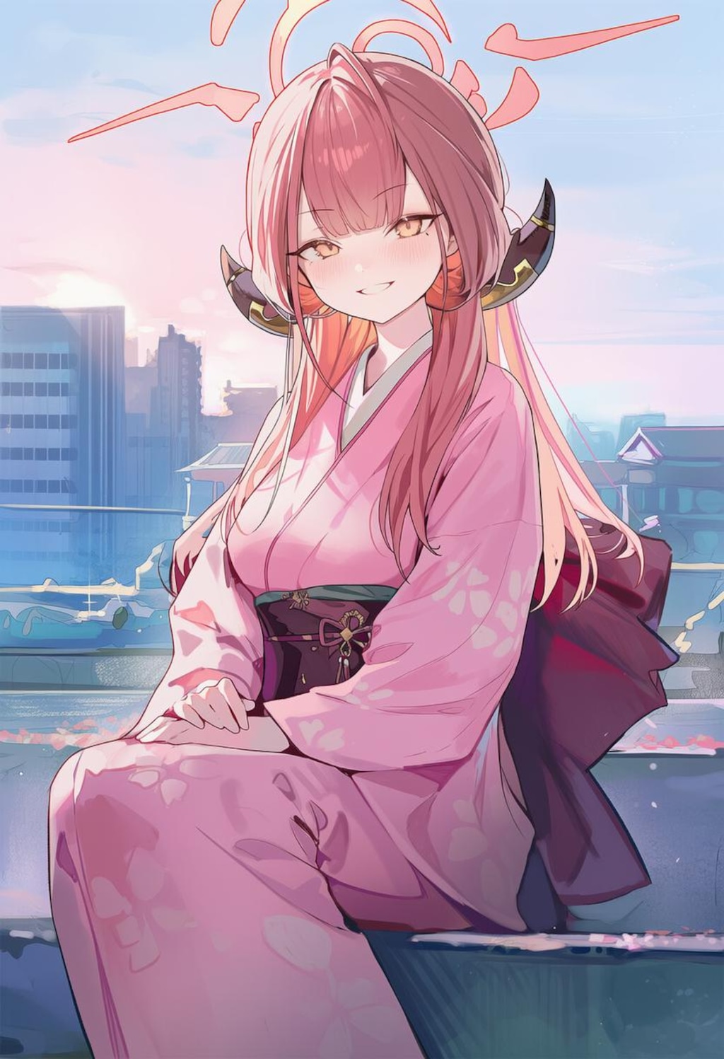 ブルーアーカイブ、アルの新年イラスト