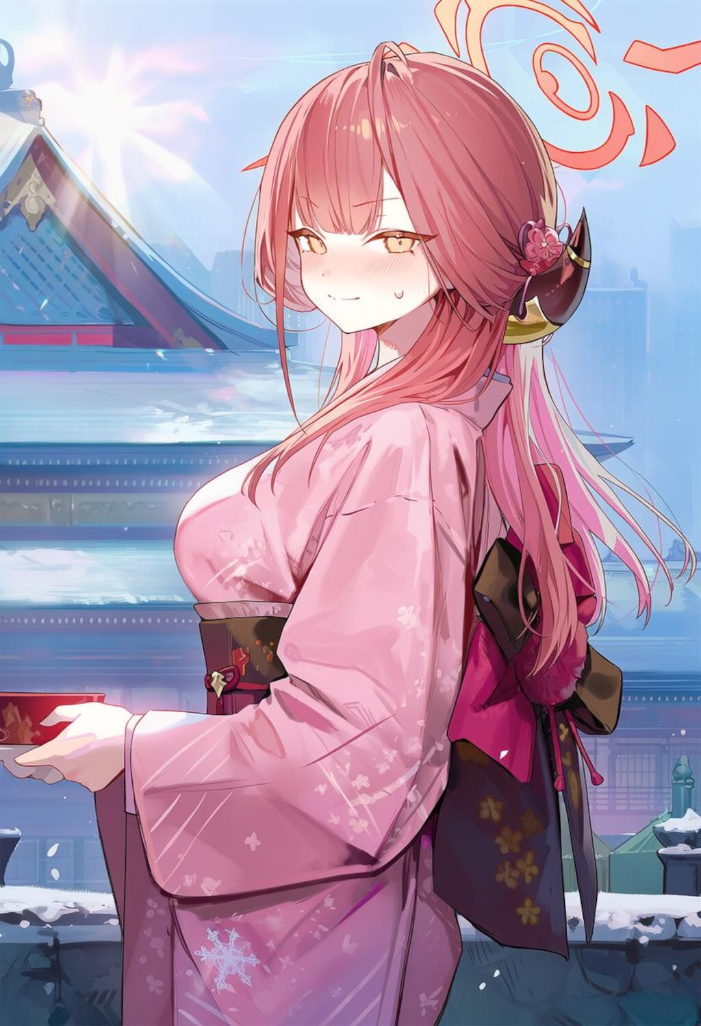 ブルーアーカイブ、アルの新年イラスト