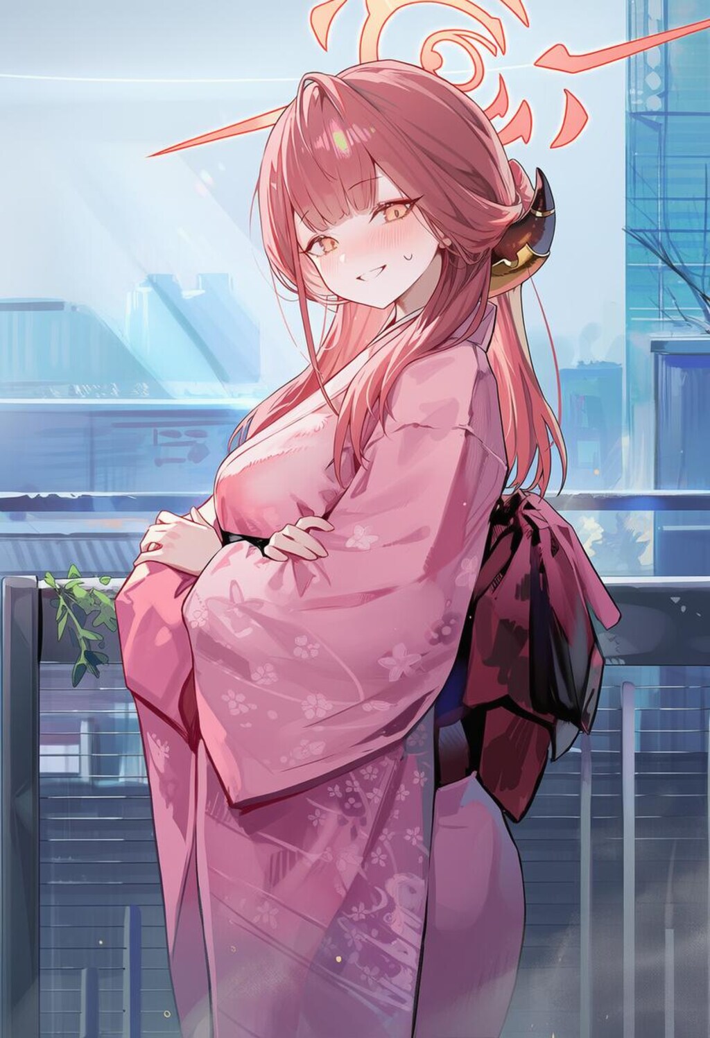 ブルーアーカイブ、アルの新年イラスト