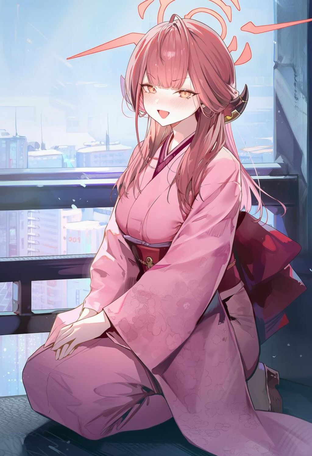 ブルーアーカイブ、アルの新年イラスト