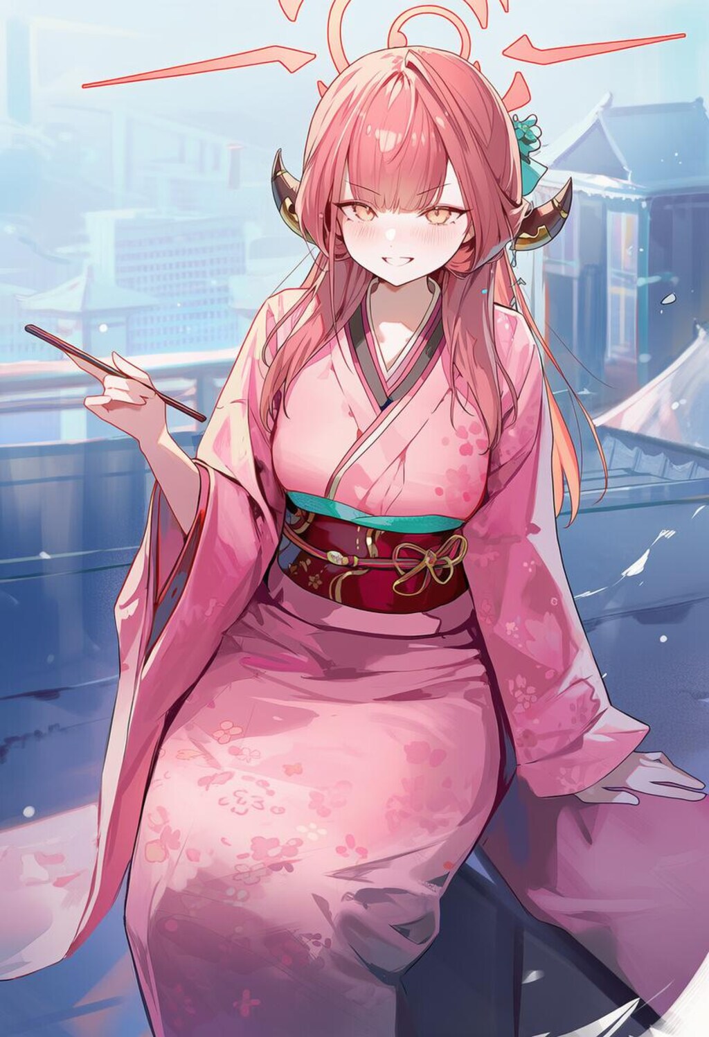 ブルーアーカイブ、アルの新年イラスト