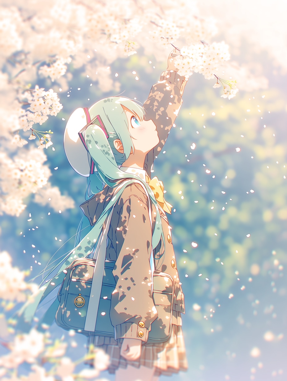 散りゆく桜 | の人気AIイラスト・グラビア