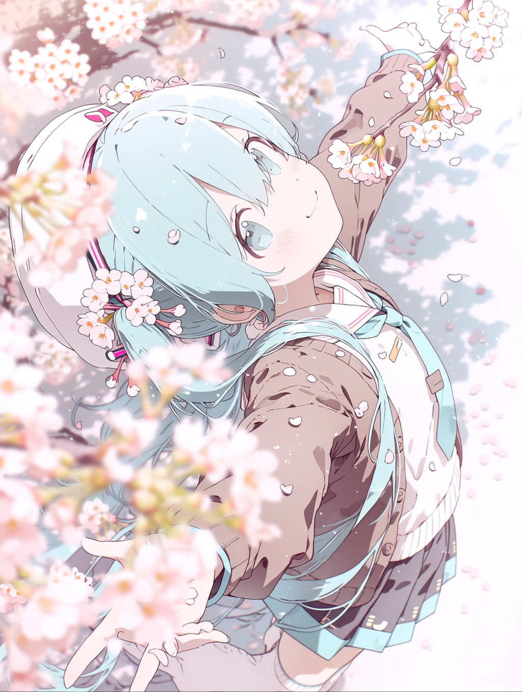 散りゆく桜